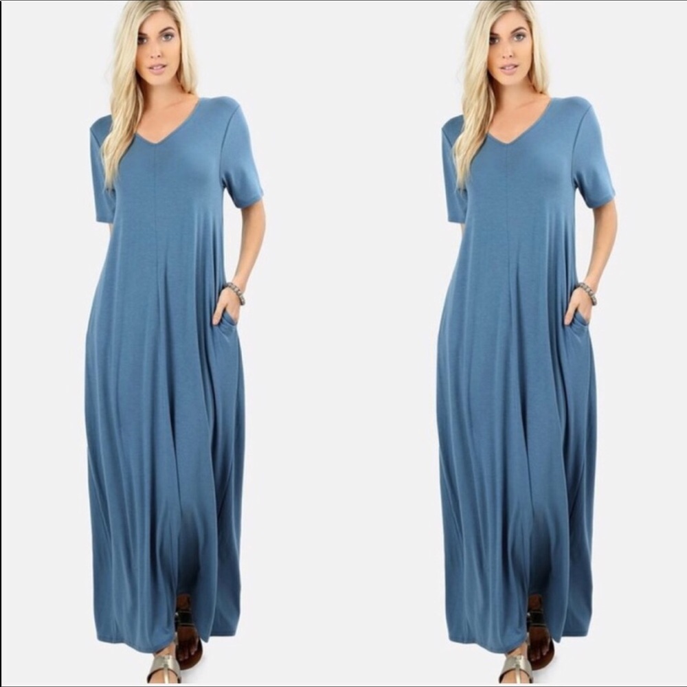 Plus size maxi dress.